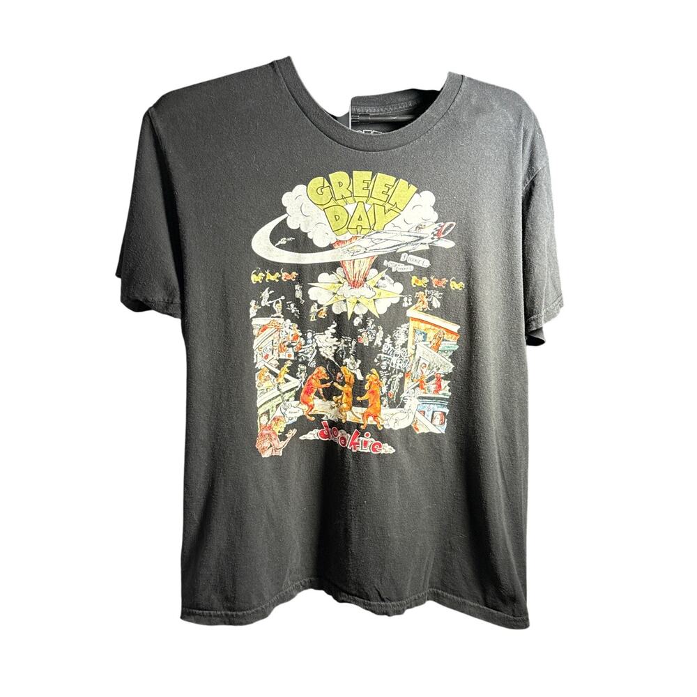 Green Day Dookie Album T-Shirt Size Large